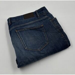 Peter Millar Men's 38 The Jean Blue Classic Fit Denim Stretch Jeans